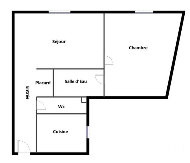 Appartement F2 à louer - 2 pièces - 30.08 m2 - LA PLAINE ST DENIS - 93 - ILE-DE-FRANCE - Century 21 Wilson Immobilier